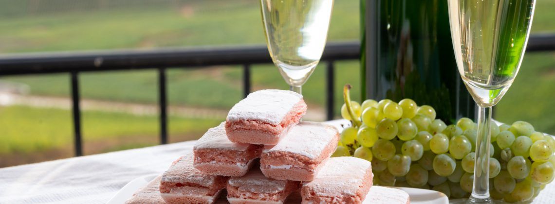 Top things to do in Reims Pink Biscuit Champagne Vineyard