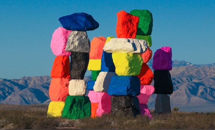 Seven magic mountains things to do las vegas