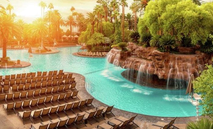 The Mirage best hotel pools las vegas
