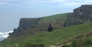 dublin tourist eating