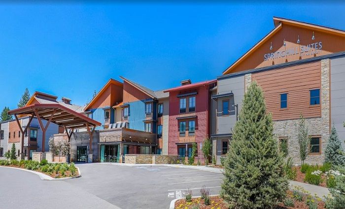 Springhill Suites Truckee where to stay best ski resorts