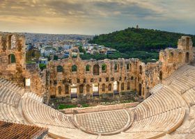The,Theater,Of,Herodion,Atticus,Under,The,Ruins,Of,Acropolis,