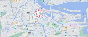 Binnenstad Amsterdam Map 300x128 