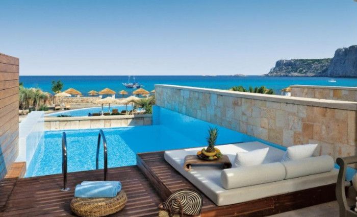 Aquagrand Exclusive Deluxe Resort Lindos Top Hotels In Lindos