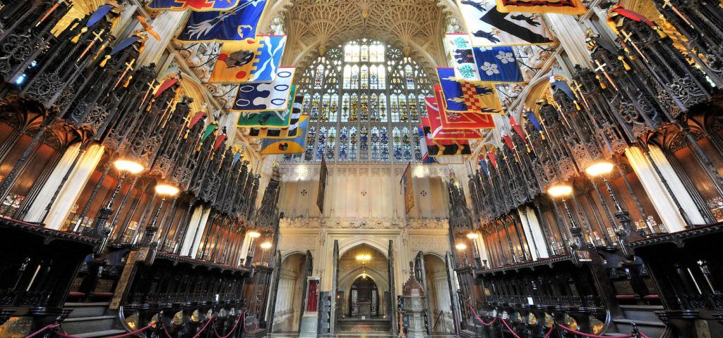 Interior of Henry IV Lady Chapel Westminster Abbey