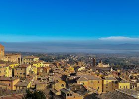 A view of Montepulciano, Siena, Tuscany