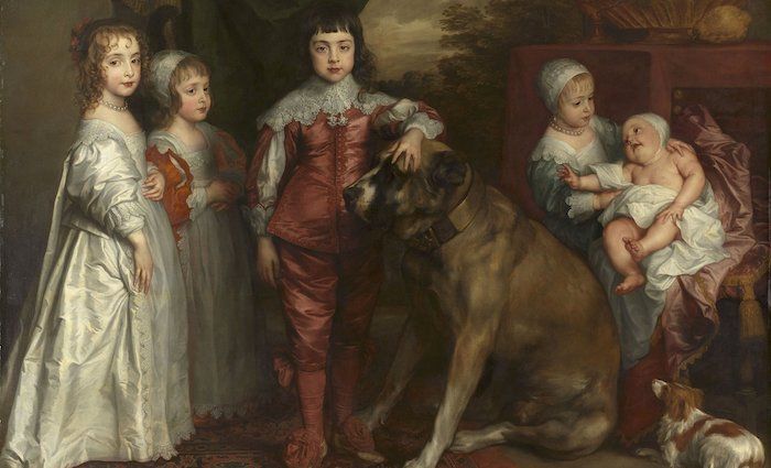 The Five Eldest Children of Charles I is one of eleven Van Dyck's in the Queen's Gallery. It is one of the top things to see at Windsor in 2022.