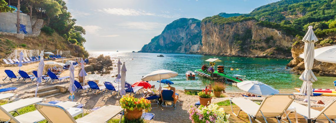 Beach on Corfu