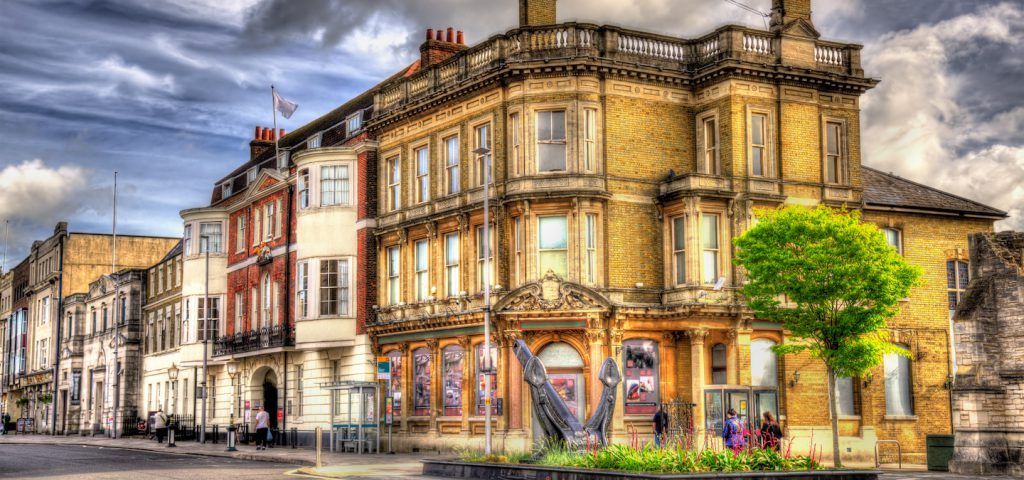 Exterior of building in Southampton UK