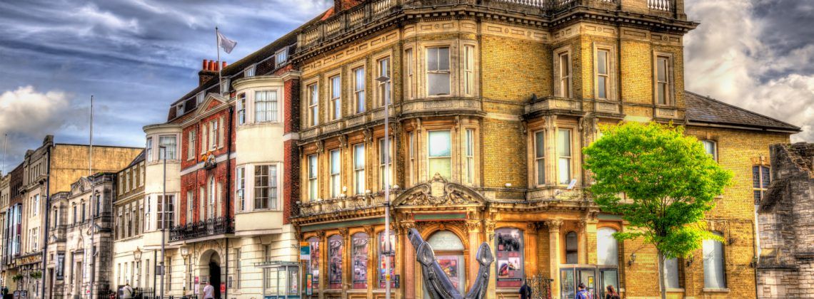 Exterior of building in Southampton UK