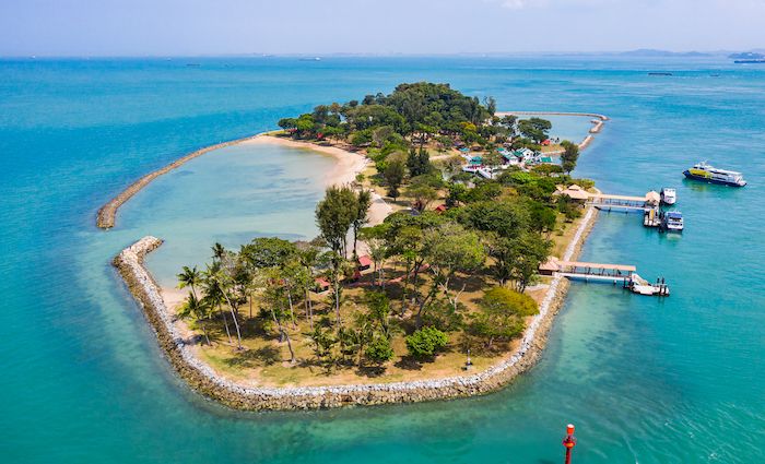 Kusu Island near Singapore