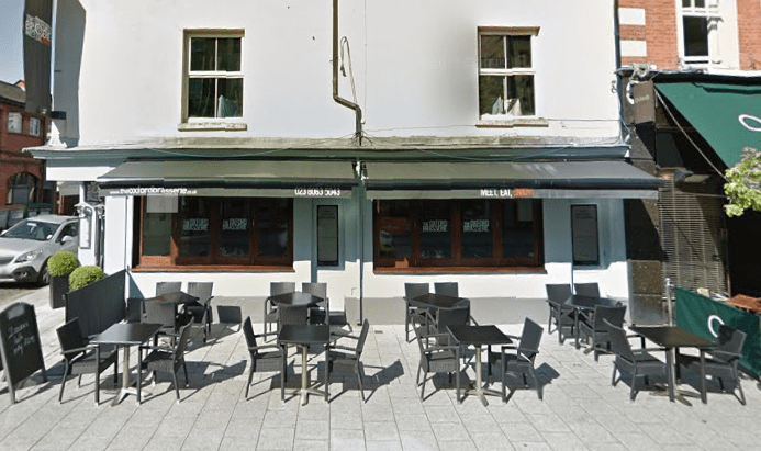 The Oxford Brasserie Terrace best restaurants in Southampton