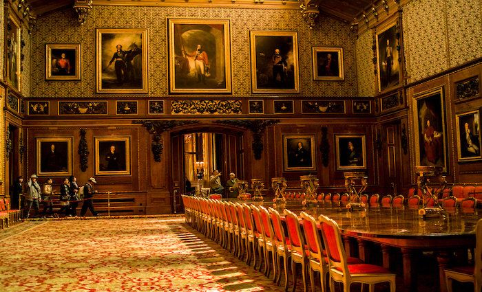 The Waterloo Chamber is one of the Top Things to See at Windsor Castle 