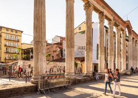 Ancient Columns of San Lorenzo 1440 x 675