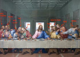 Vienna,-,January,15:,Mosaic,Of,Last,Supper,Of,Jesus