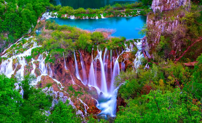 Waterfalls in Lika Region of Croatia