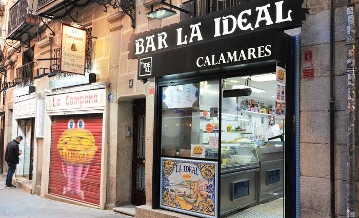 La Ideal near Plaza Mayor, central Madrid, best for Spanish street food