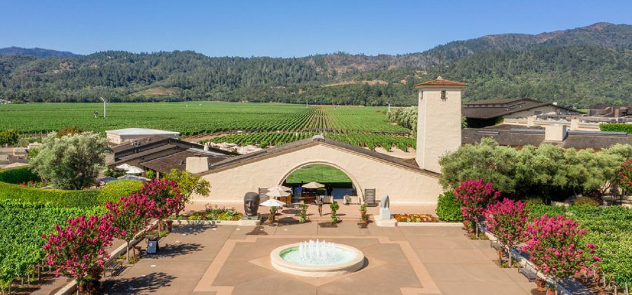 Exterior of a Winery in Napa.