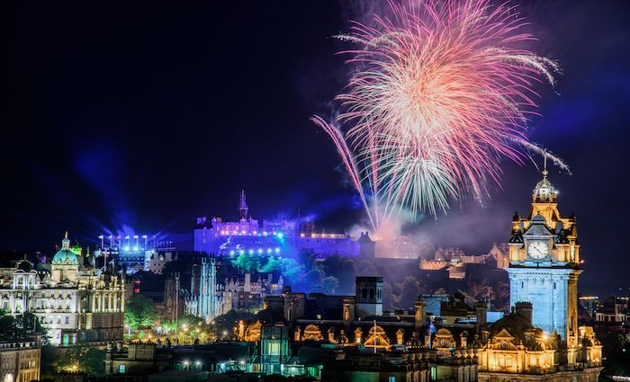 places to visit in edinburgh during christmas