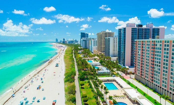 Miami Beach Hoodie Men's -Image by Shutterstock