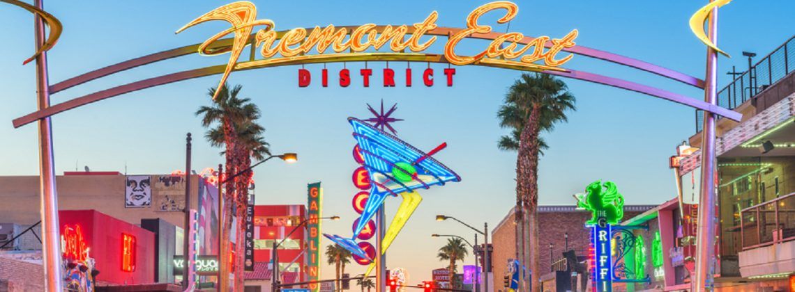 Fremont East Neon sign in Las Vegas.