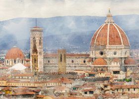 brief history of florence watercolor painting