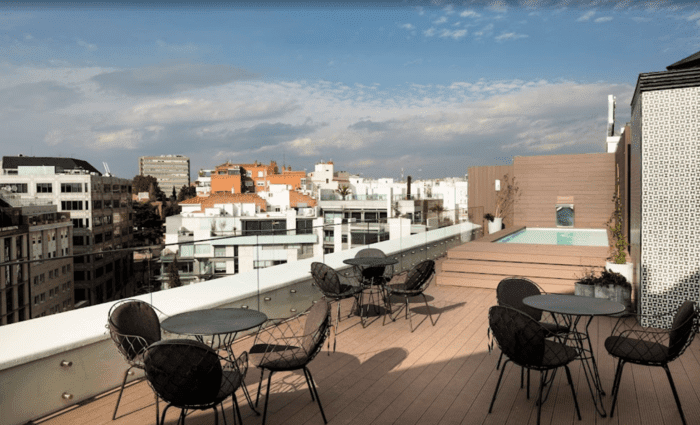 Barcelo Emperatriz Rooftop in Madrid City Center