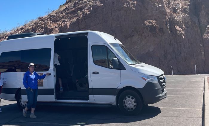 tour inside of hoover dam