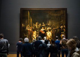 Amsterdam,,Netherlands,,9,March-2018:,Rembrandt,Hall,In,Rijksmuseum,,Amsterdam,,Netherlands,