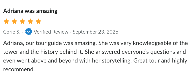 Guest review of the Express Tower of London Tour
