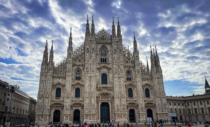 Exterior of Milan Duomo