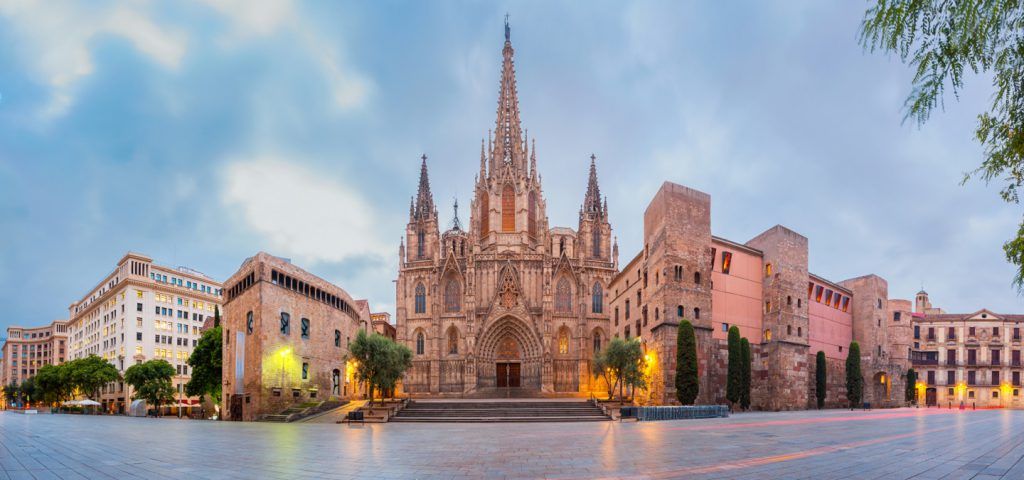 Exterior of Chapel in Barcelona