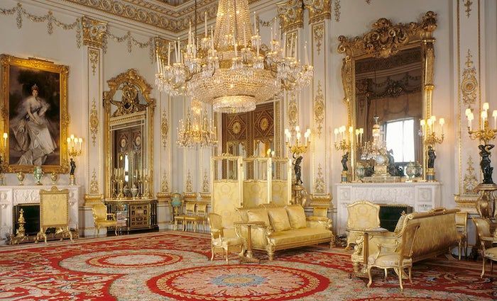 The gilded White Drawing Room