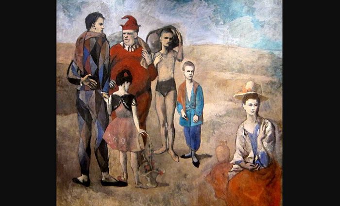 painting of a family by picasso