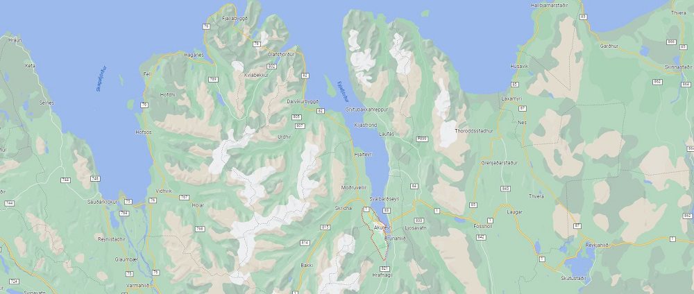 akureyri map