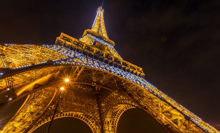 Eiffel Tower at night