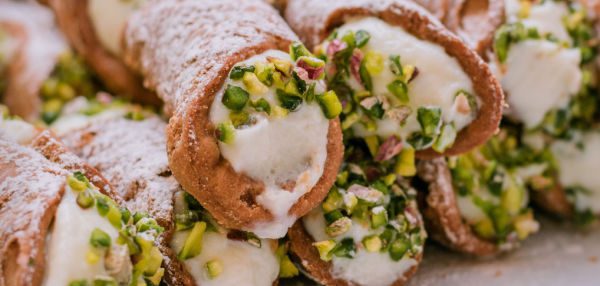 one of the  top things to do in Taormina? Try the best cannoli's in the world
