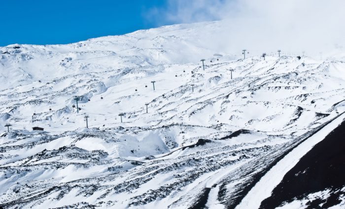 Skiing is among the best things to do on Etna