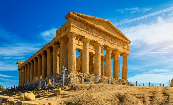 One of the best things to see in Agrigento, the Temple of Concordia
