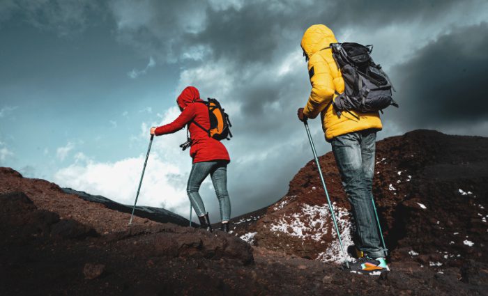 Hiking is the most popular activity on Mount Etna
