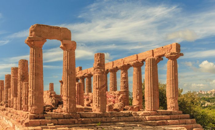 One of the best things to see in Agrigento, the Temple of Hera