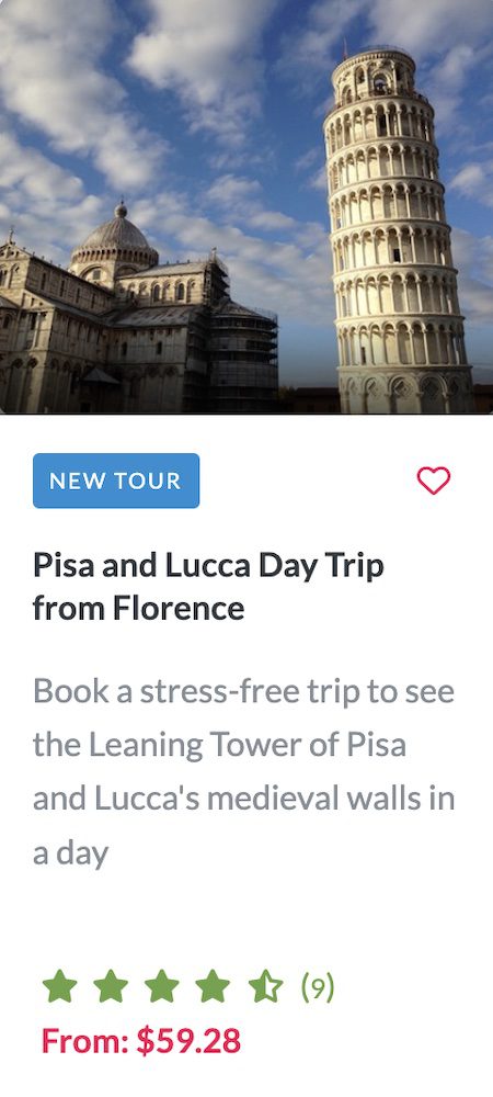 guided tours tuscany italy