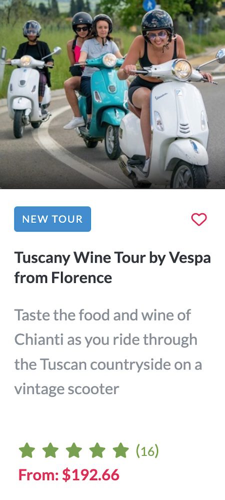 mini tour toscana