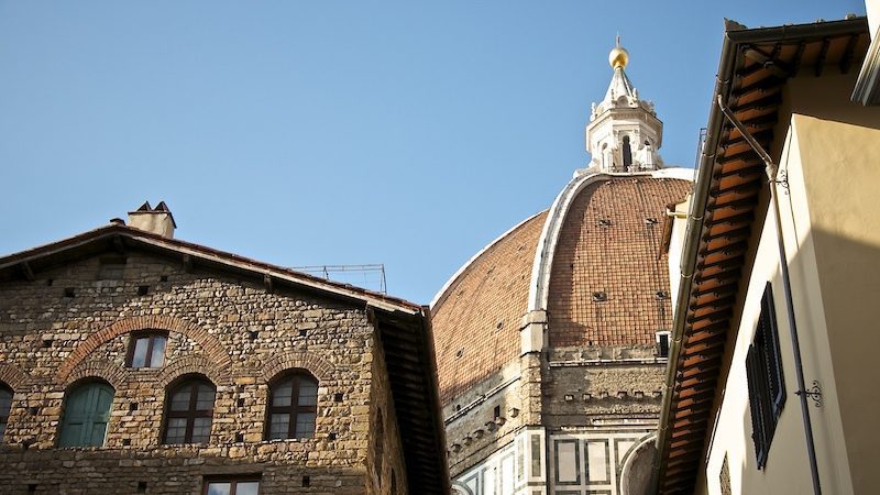 The cuppola of the Duomo in Florence.