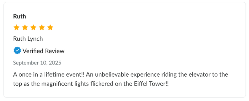 Eiffel Tower Summit Tour with Seine River Cruise review