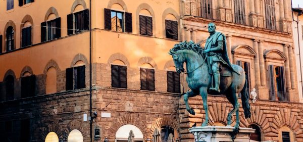 Medici on horse Florence