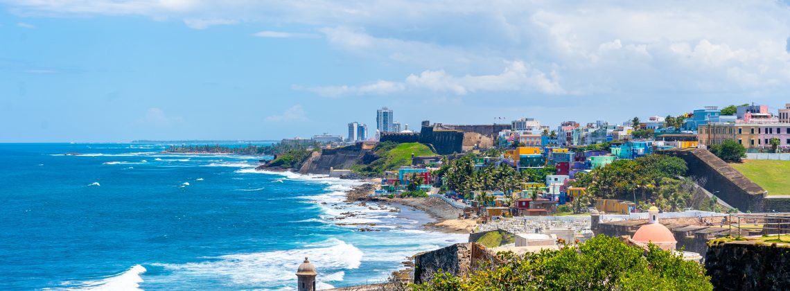 Beach in San Juan, Puerto Rico