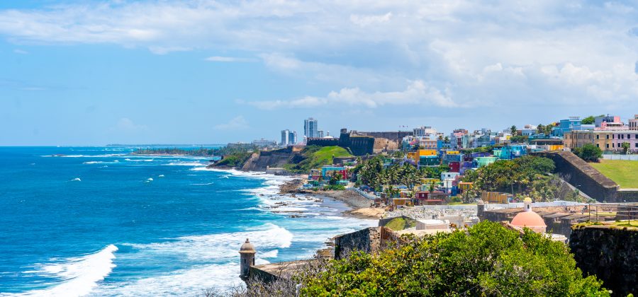 Beach in San Juan, Puerto Rico