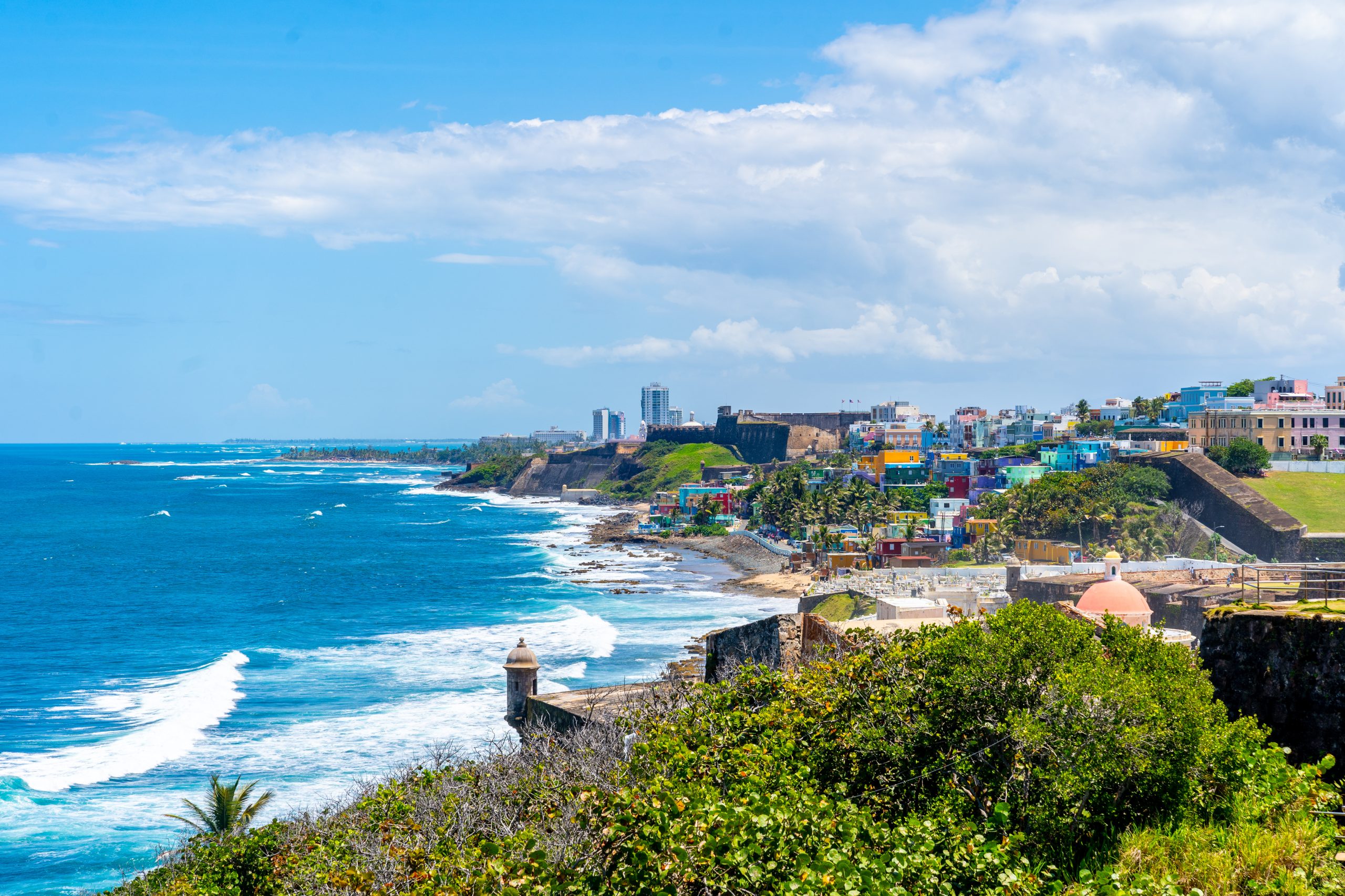 Beach in San Juan, Puerto Rico