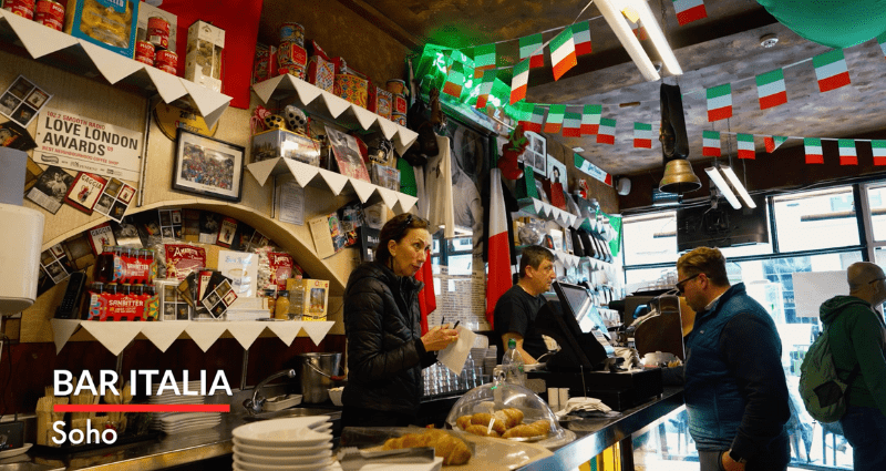 Bar Italia London Food Video Guide